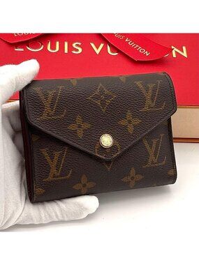 Louis Vuitton Wallet Monogram Portefeuille Victorine Brown